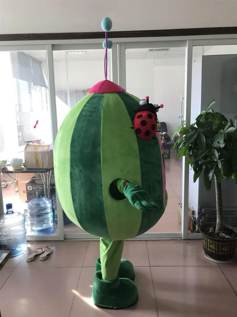 Mascot doll costume Watermelon Baby JJ Mascot Costume Adult Cartoon Outfits for Halloween Fancy Stage Performance Props Baby Birthday Party