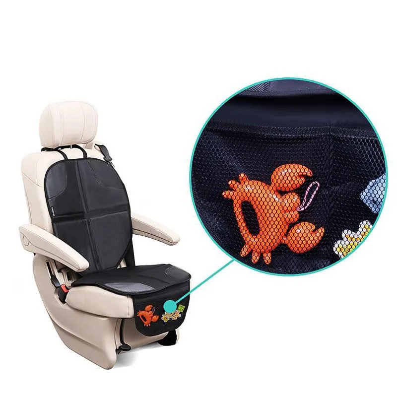 Car Seat Covers Protection Pad Child Safety Anti-skid Pu Oxford Cloth Waterproof And Anti-skidCar CoversCar