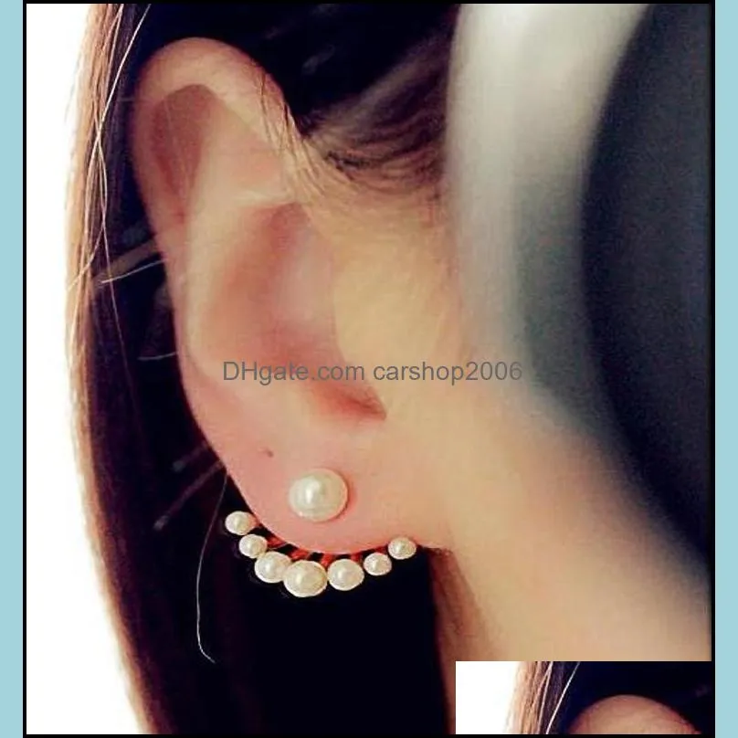 Fashion Jewelry Exquisite Little Imitation Pearl Stud Earrings