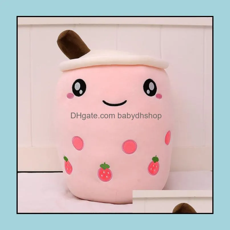 bubble tea plush toy stuffed animal cute food cup milk boba plush soft cushion birthday gift