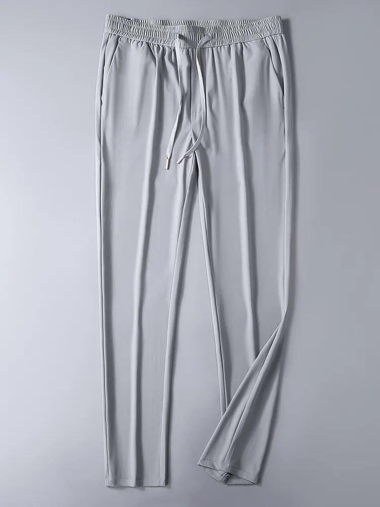 Breathable Mens Summer Sweatpants Lightweight Nylon Silk Spandex Casual Chino Straight Sports Trousers For Men From Luo03 45.82 DHgate.Com