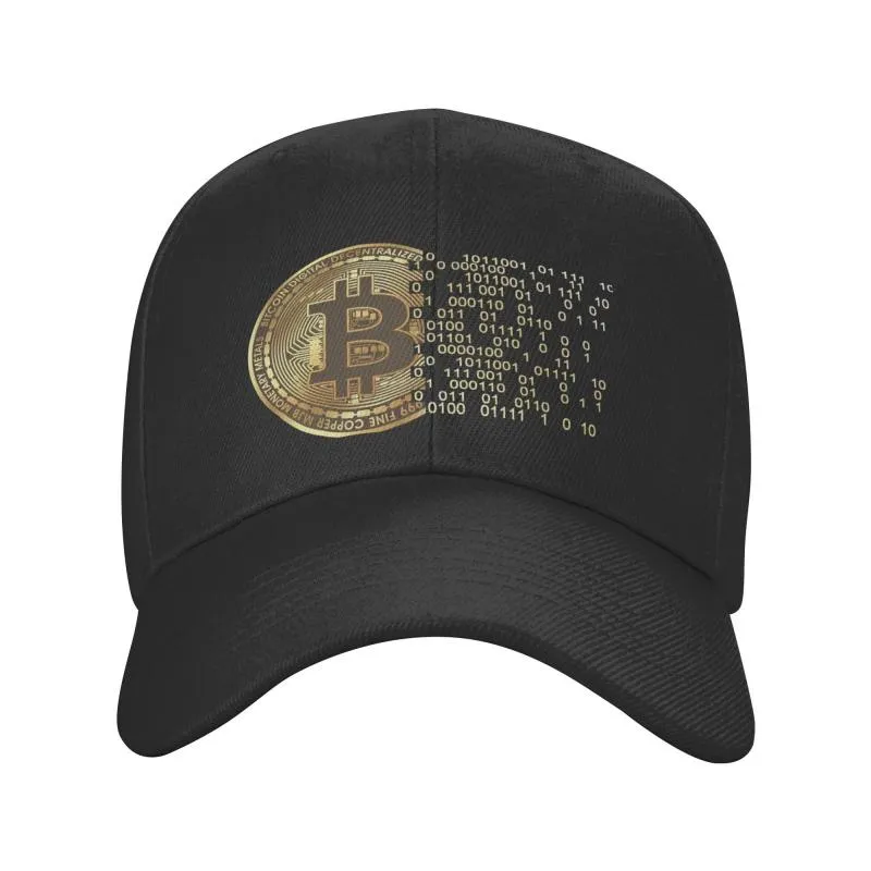 Berets Golden pour crypto-monnaie Baseball Cap Men Hat Beaut Hat Mens Boy Hats Trucker Womenberets Beretsberets