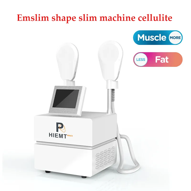 Protable Nicht-invasive 2 Griffe Hiemt Pro Schlankheitsmaschine Elektromagnetischer Körperformungs-EMS-Muskelstimulator