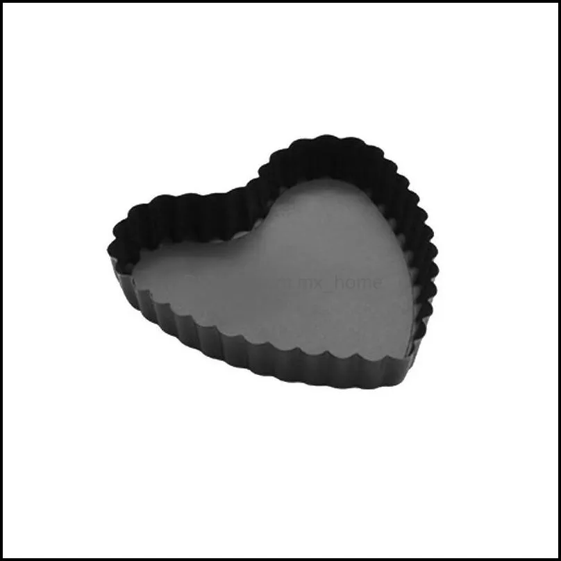 cake pan removable tart nonstick pizza quiche flan mold round pie muffin mould for baking form bakeware oven tray 25# & pastry tools