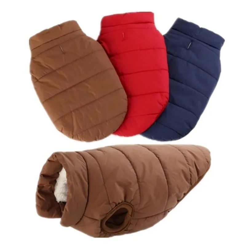 Manteau d'hiver pour animaux de compagnie Vêtements pour chien Vêtements chauds Petits Furmins Big Chihuahua CD T200710