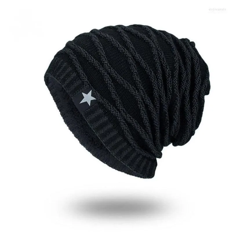 Beanie/Skull Caps unisex stickade kep