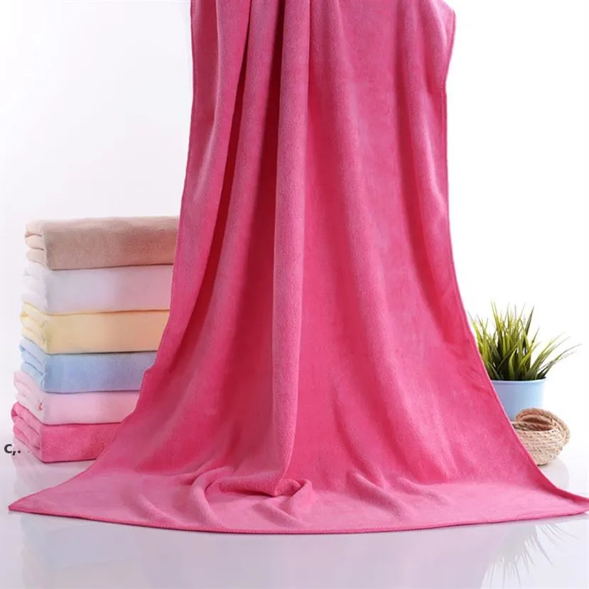 35 * 75 cm Microfibre Lazy Rag Ménage Chiffons de nettoyage Épaissie Absorbant Tampon à récurer Plancher Cuisine Serviette en verre CCE13495