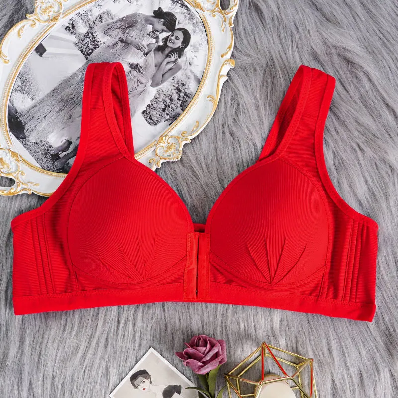 Plus Size Seamless Sexy Open Cup Bra For Maternity Clothes