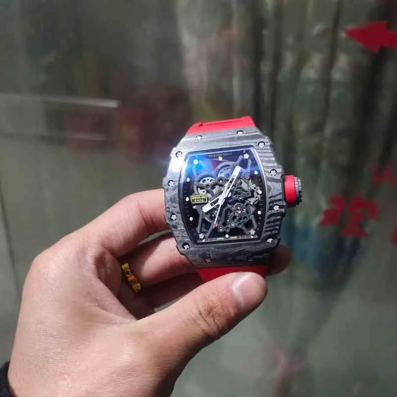 Uxury Watch-datum Richa Milles RM35-02 NTPT-materiaal