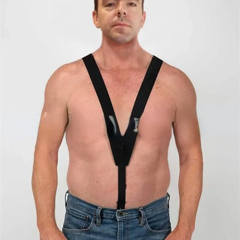 Hikers Hidden Suspenders Mens Invisible Suspenders Elasticide Resistant