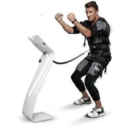 Vergi Ücretsiz Yeni EMS Xbody Fitness Makineleri / Elektronik Kas Stimülatörü / Sağlık Fitness İnce Vücut EMS Eğitim Takım Stand Cihazı