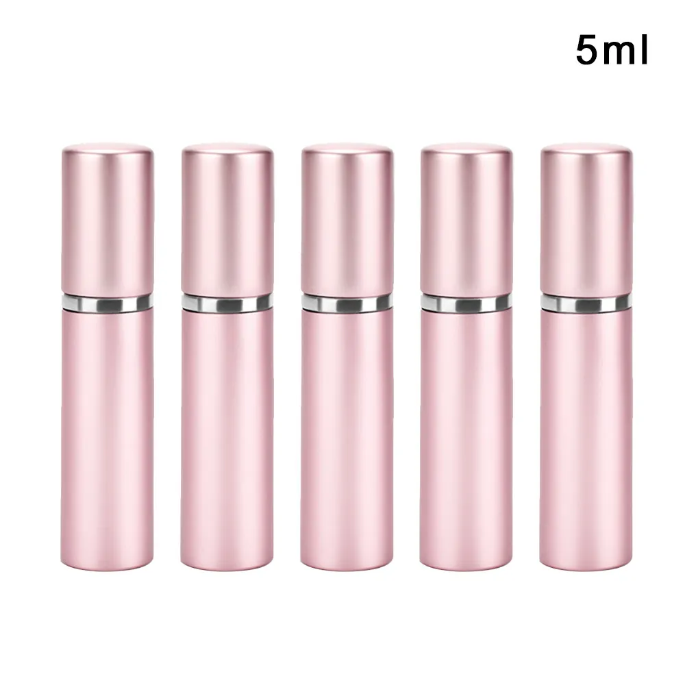 Sous-bouteille de parfum rose 5ml 5pcs