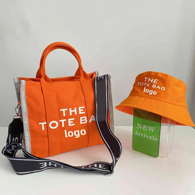 The MARC Tote Bag Women Canvas HandBag Designer Shopping designer Shoulder Messenger Beach Handbag 220803