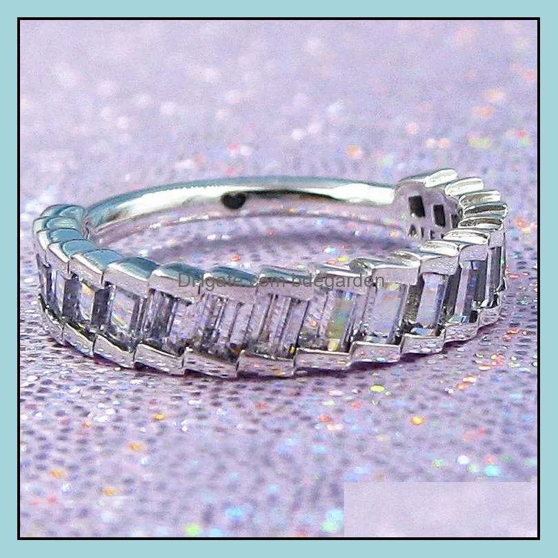 wholesale-r beauty ring for 925 sterling silver with cz diamond ladies index finger joint ring with original box birthday gift