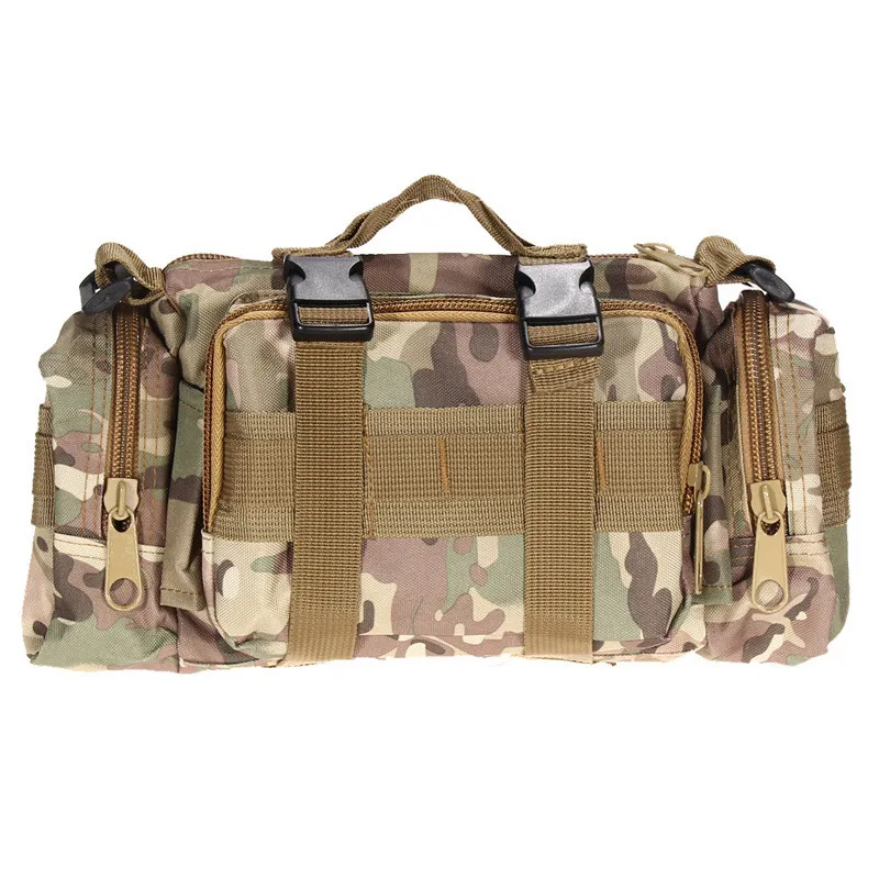 Buiten Tactical Bag Militaire Molle Backpack Waterdichte Oxford Camping Wandel klimta taille zakken Reistakje Pack