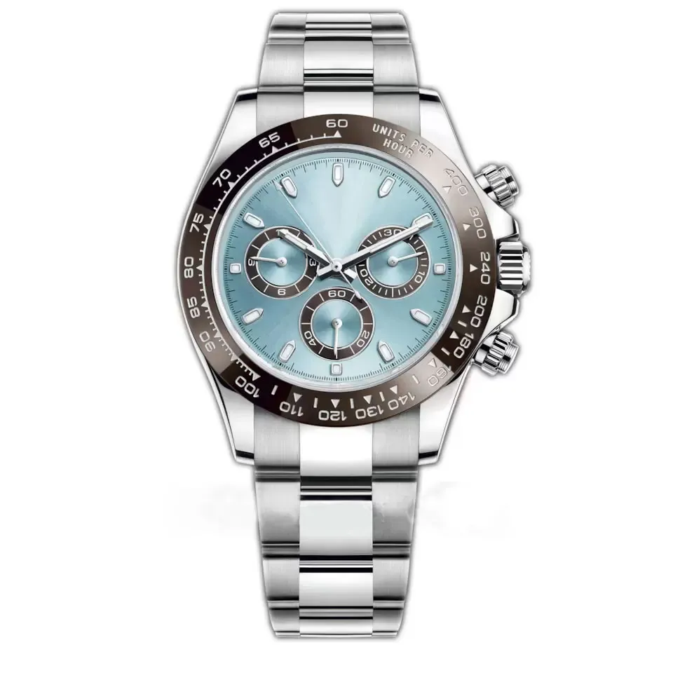 Hommes et femmes de haute qualité style de mode 2813 en acier inoxydable mouvement automatique montre sport hommes montre lumineuse Monte montre de luxe cadeau moissanite montre