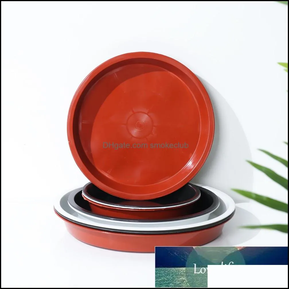 3Pcs Plastic Durable Plant Saucer Drip Trays Round Heavy Duty Flower Pot Plastic Tray Saucers Indoor Outdoor Garden Supplies Factory price expert design