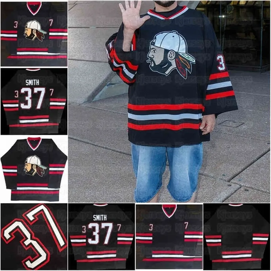 Vipceovintage Kevin Smith Fan Series Bobhawks Hockey Jersey TV Jay i Silent Bob's Secret Stash Jerseys Hafdery Dostosuj dowolne