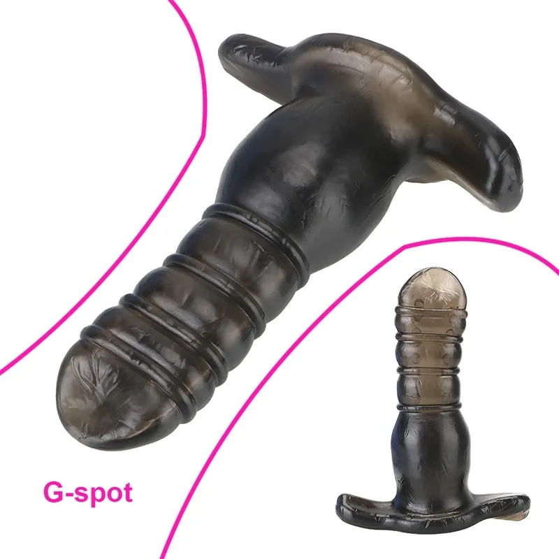 لعبة Sex Toy Massager Products Prostate Anal Silatator Toys for Women Men Gay Hollow Plug Gl-spot simulator بعقب ناعم