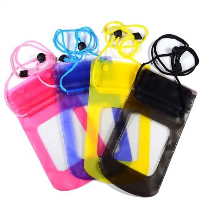 Swimming Waterproof Cameras Pouch Case Bags Ski Beach For Mobile Phone Dry Bag Pool Accessories Bags NMA2