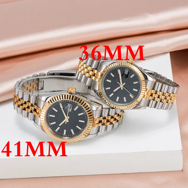 High Quality Watch 36 41mm Mens Precision Durable Automatic Movement Stainless Steel Ladies Waterproof Luminous Mechanical Watch247p