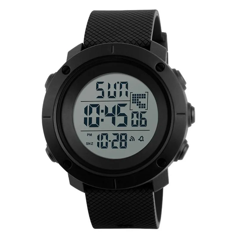 손목 시계 남성 감시 디지털 스포츠 방수 군용 간단한 다기능 LED 디스플레이 시계 5bar reloj Hombrewristwatches