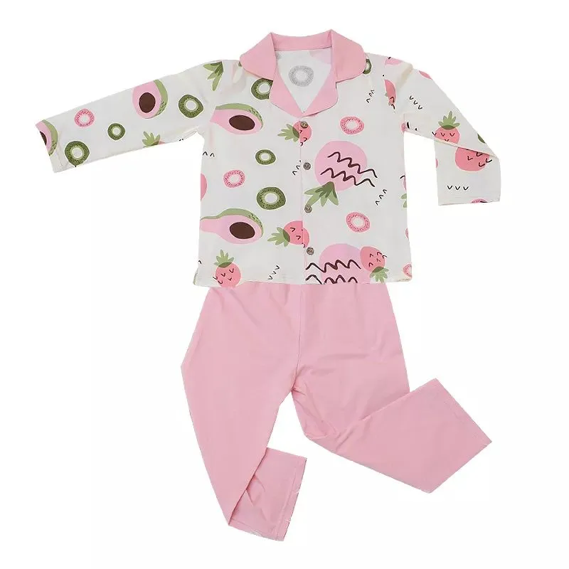 kinderen Gilrs met lange mouwen Animal cute Pyjama 2020 nieuwe aankomst comfortabel materiaal meshable