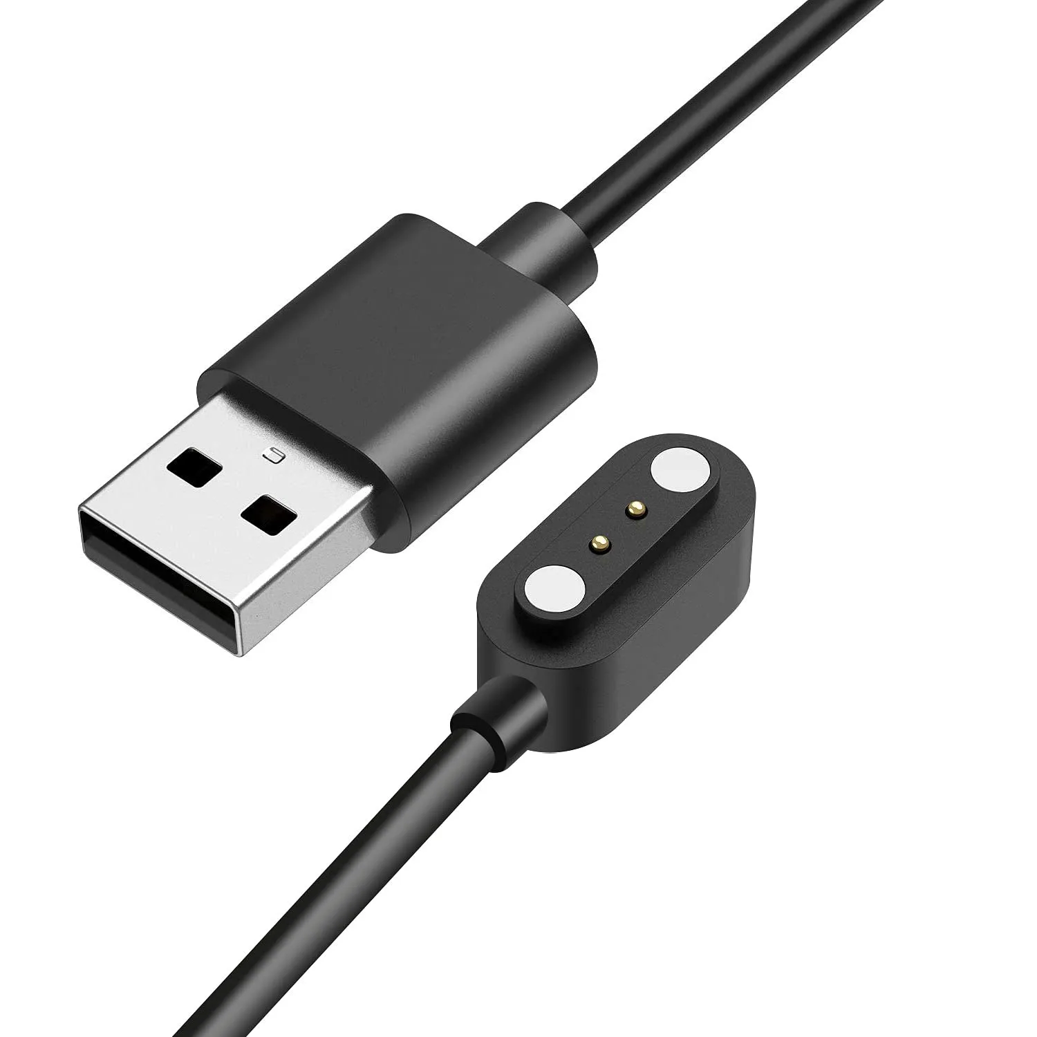 Carregador de relógio inteligente de 3,3 pés, cabo de carregamento magnético USB para YAMAY VeryFitPro SW023 ID205L SW021 ID205U ID205S SW025 Uwatch 3S 3 2