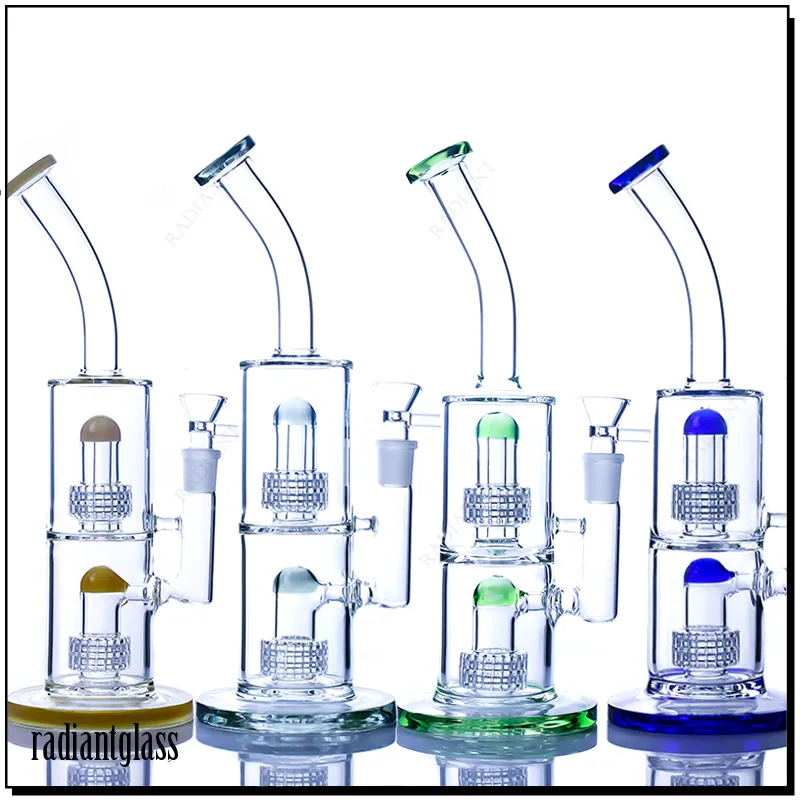Scientific Glass Bongs Hookah Pipes 18mm Mini Glass Water Bong Recycle
