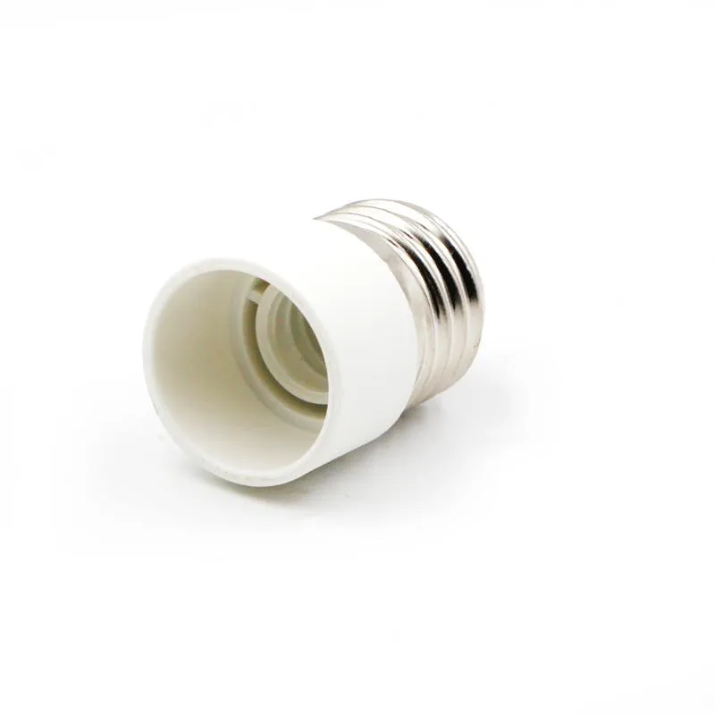 Lamphållare baserar 1st E27 till E14 Basadapterkonverterare Socket Holder Change 110V 220V LED -glödlampa Fireproof Flame Retardant för glödlampa