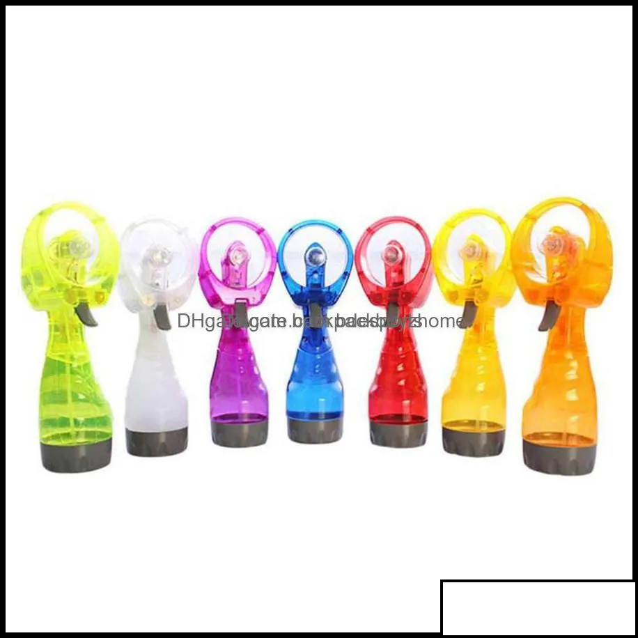 Party Favor Event Supplies Festive Home Garden Water Spray Cool Fan Handheld Electric Mini Portable Summer Mist Maker Fans Sea Gwb15392