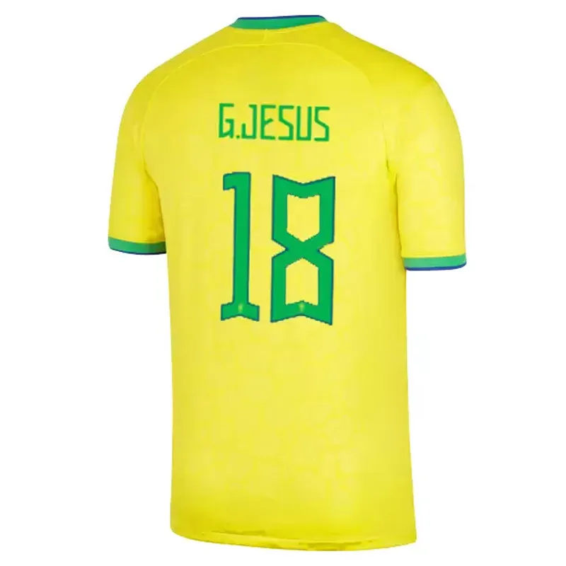 XXXL 4XL 2023 Brasilien Richarlison Fußballtrikots G.JESUS