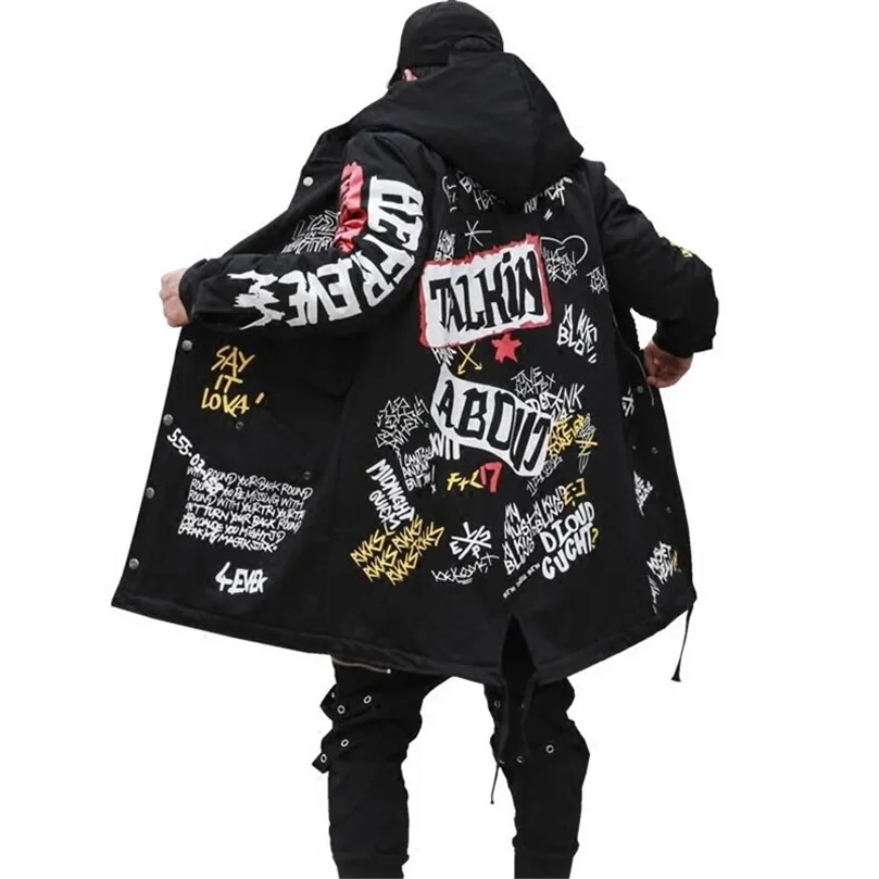 Die Herbstjacke Ma1 Bombermantel China Have Hip Hop Star Swag Tyga Oberbekleidung Langer Stil Casual Trenchcoat 201128