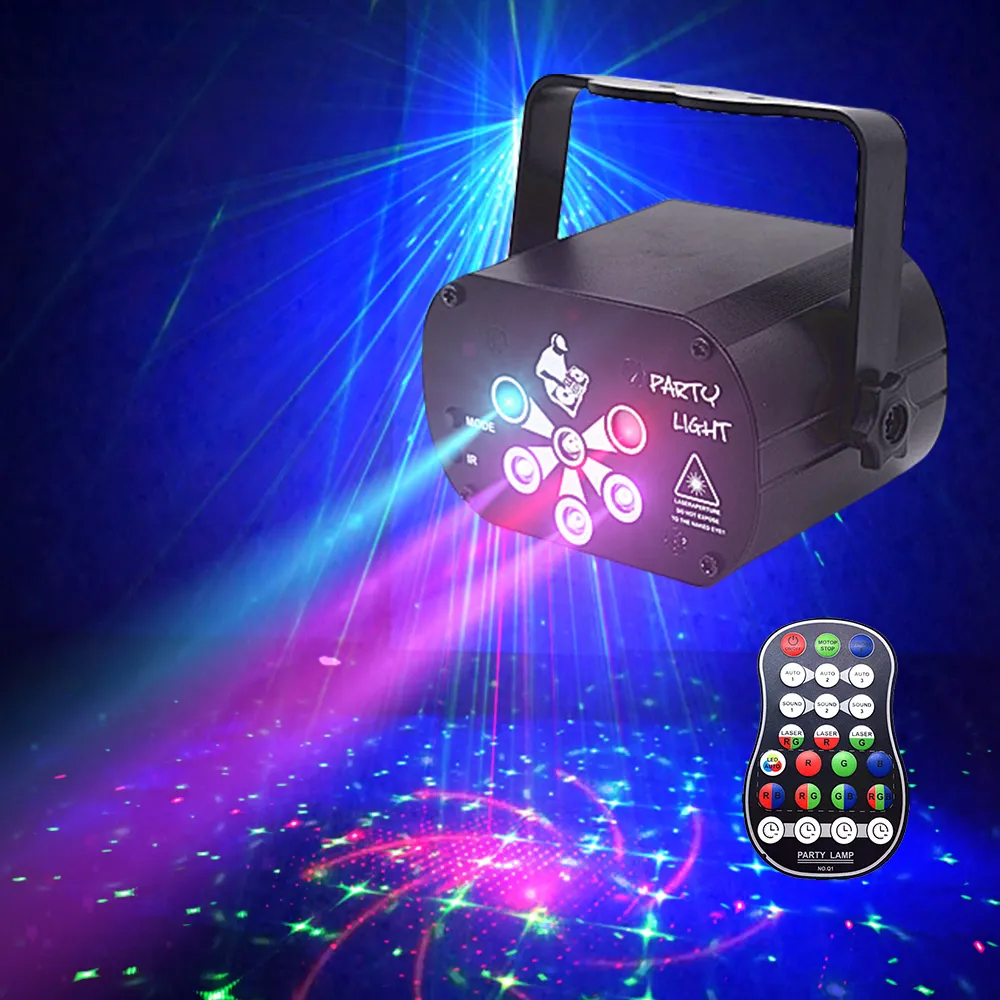 Laser Light RGB Projector Party Lights 60 Patterns DJ Magic Ball