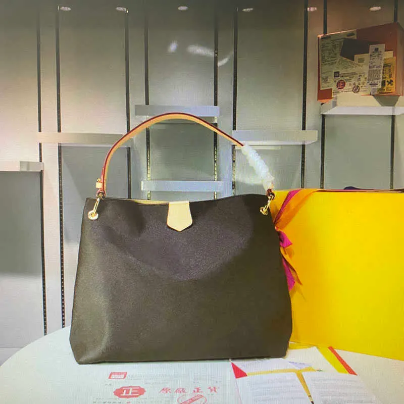 ИЗЯЩНАЯ сумка Дизайнерские сумки для женщин PM MM Fashion Cassic Женская сумка через плечо Холст Кожаные сумки Роскошная повседневная сумка с одной ручкой