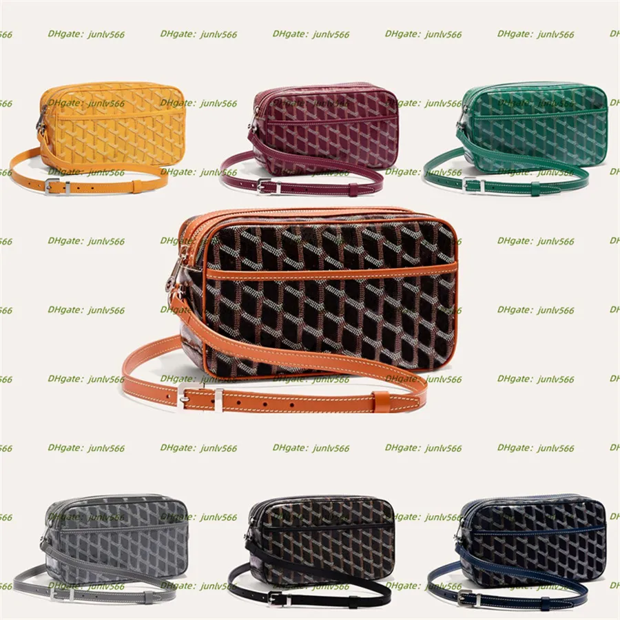 Topkwaliteit Luxe Ontwerpers cameratassen Portefeuilles kaarthouder Cap-Vert PM Cross Body bakken kaarten munten heren Echt leer Schoudertassen portemonnee dames Houders hangbag