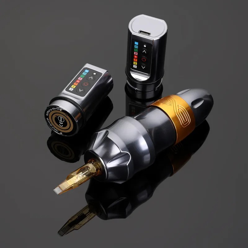 EXO Wireless Stigma Wireless Tattoo Machine Kit With Powerful Coreless  Motor, Chargeable Lithium 2 Battery, And Rotary Pen Set From Y5bj, $186.71
