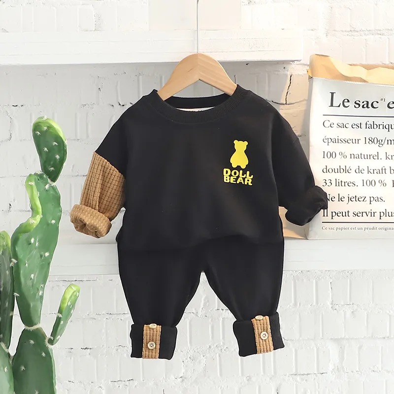 Spring Autumn New Baby Boys Clothes Suit Children Sports Tops Pants Sets Toddler Costume Kids Tracksuits From Candy children 12.07 DHgate.Com