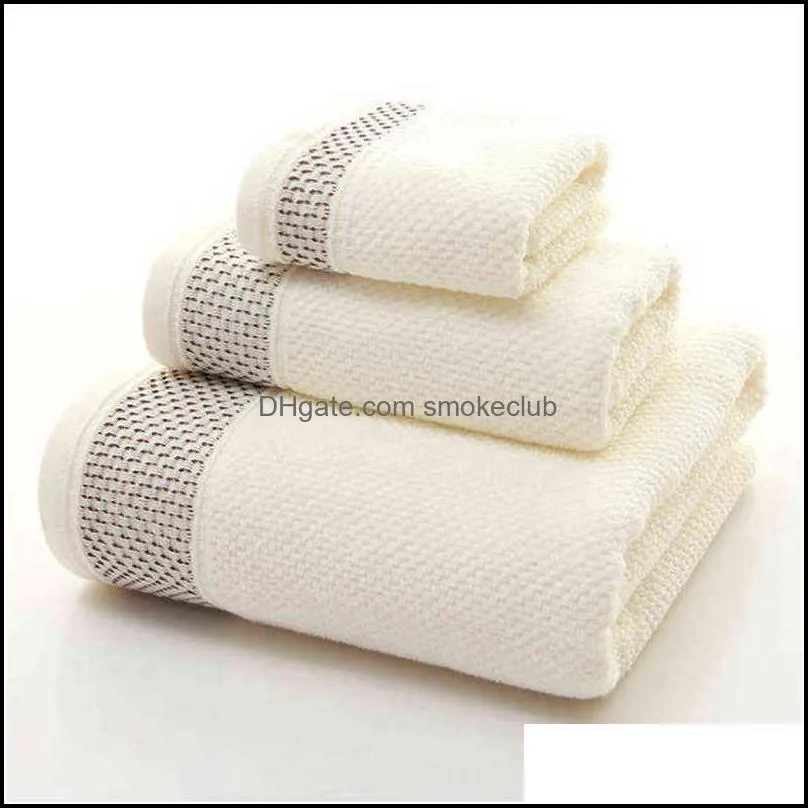 High-grade -100% cotton Towels 3Pcs Luxury Hotel & Spa Quality Bath towels Hand towel Super absorbent Water-resistant bath towel