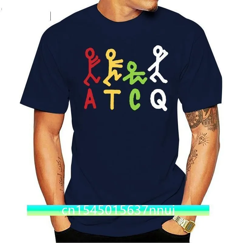 Een stam genaamd Quest ATCQ mannen zwart T-shirt maat S3XL 220702
