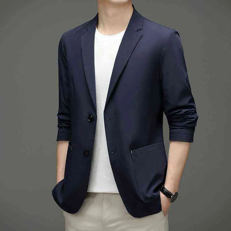 High Quality Mens Slim Fit Blazer Business Casual Blazer Suit Jacket