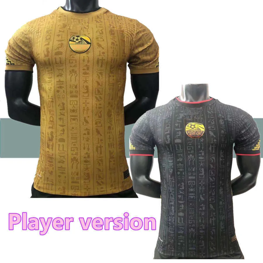 Player Version 21 22 Egypt Soccer Jersey 2021 2022 National Team Home