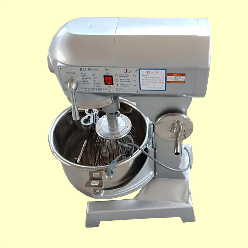 Kommerzieller Brot-Ei-Lebensmittelmixer, Edelstahl-Knetmaschine, Haushalts-Teigmischer