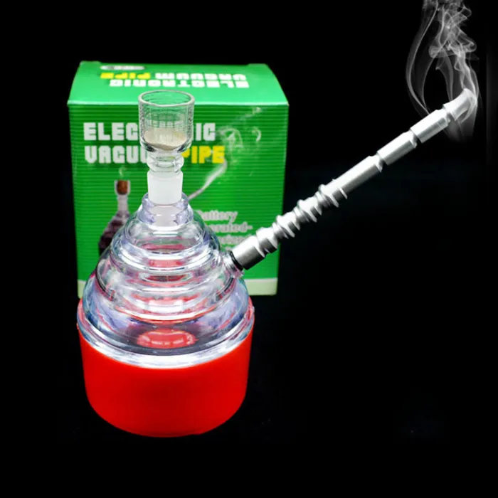 Fecal Shape Bong Glass Pipe Electric Blowing Plastic Hookah Colorful