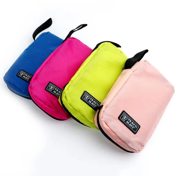 Women Travel Mate Hanging Cosmetic Bags Makeup Toiletry Purse Holder Wash Bag Organizer Cosmetic Pouch SN6437