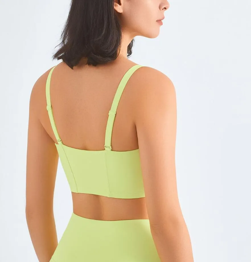 Shockproof Nude Seamless Racerback Bra With Anti Slip Shoulder Strap For  Running, Fitness, And Yoga From Luyogastar, $23.42