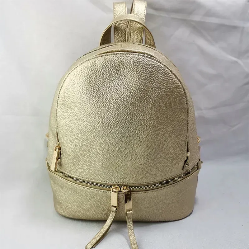 Högkvalitativa designers skolväskor barn ryggsäckar lyxiga kvinnor läder bokstäver axel crossbody messenger väska lady blommor rese handväska 2183