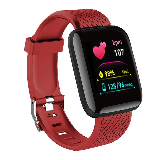 116plus Waterproof Google Fit Smartwatch With Blood Pressure Heart Rate Monitor Fitness Tracker For Android And IOS Ideal For Men And Women From Hwx01 4.54 DHgate.Com