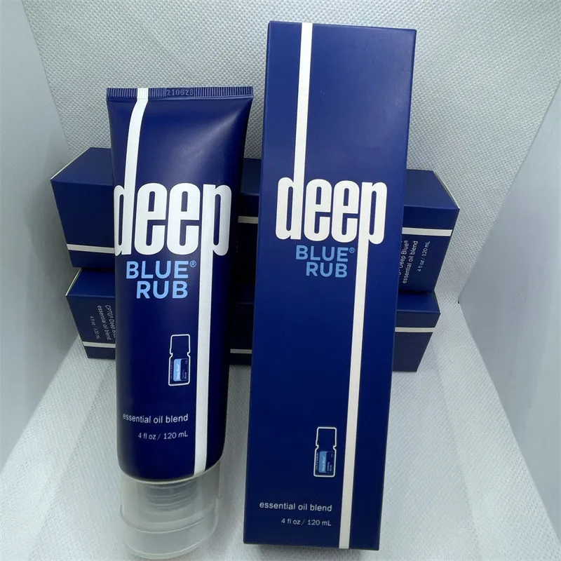 Skin Care Deep blue rub Cream Moisturizer Essential Oil Blend Soothing Cream Moisturizing Make Up Base 120ml