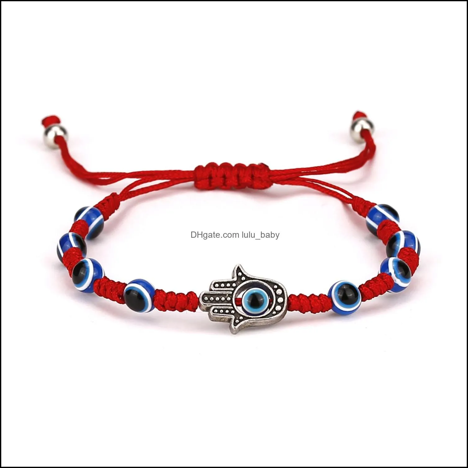 turkish lucky evil eye bracelets for women handmade braided rope lucky jewelry red black blue string bracelet friendship jewelry